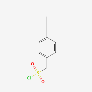 molecular formula C11H15ClO2S B1273283 (4-tert-butylphenyl)methanesulfonyl Chloride CAS No. 519056-61-2