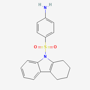 molecular formula C18H18N2O2S B12732881 JCF-177 free base CAS No. 697758-03-5