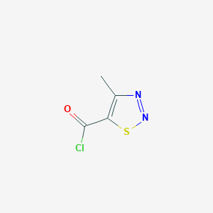 4-Methyl-1,2,3-thiadiazole-5-carbonyl chloride