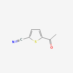 molecular formula C7H5NOS B1273295 5-Acetylthiophene-2-carbonitrile CAS No. 88653-55-8
