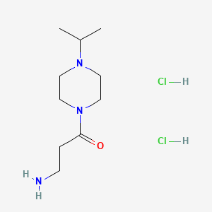 3-Amino-1-(4-isopropyl-piperazin-1-yl)-propan-1-one dihydrochloride
