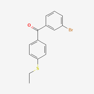3-Bromo-4'-(ethylthio)benzophenone