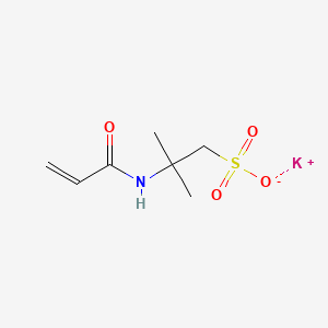 molecular formula C7H12KNO4S B12733145 Potassium 2-acrylamido-2-methylpropanesulfonate CAS No. 52825-28-2