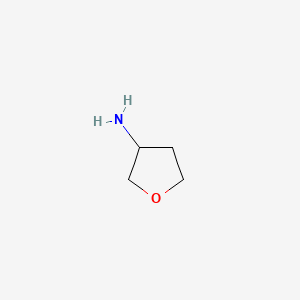 molecular formula C4H9NO B1273345 3-Aminotetrahydrofuran CAS No. 88675-24-5