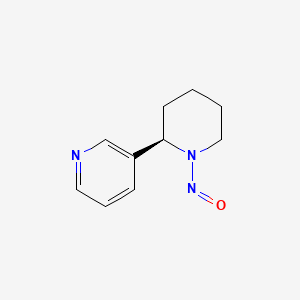 molecular formula C10H13N3O B12733456 3-[(2S)-1-Nitroso-2-piperidinyl]pyridine CAS No. 1795786-06-9