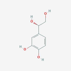 molecular formula C8H10O4 B12733671 3,4-Dihydroxyphenylglycol, (S)- CAS No. 55254-51-8