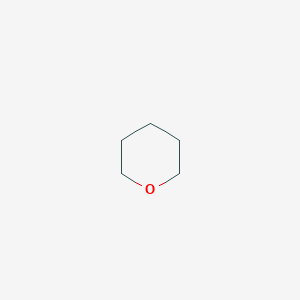 molecular formula C5H10O B127337 Tetrahydropyran CAS No. 142-68-7