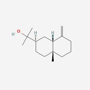 molecular formula C15H26O B12733710 beta-Eudesmol cis epimer CAS No. 202216-00-0