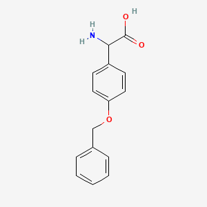 Amino-(4-benzyloxy-phenyl)-acetic acid