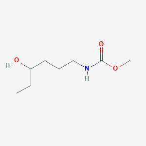 methyl N-(4-hydroxyhexyl)carbamate