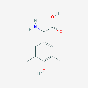 2-Amino-2-(4-hydroxy-3,5-dimethylphenyl)acetic acid