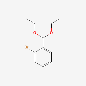 molecular formula C11H15BrO2 B1273417 2-Bromobenzaldehyde diethyl acetal CAS No. 35822-58-3
