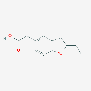 molecular formula C12H14O3 B127343 Furofenac CAS No. 56983-13-2