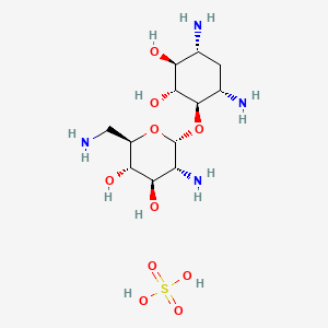 molecular formula C12H28N4O10S B12734463 neomycin A sulfate CAS No. 35234-28-7