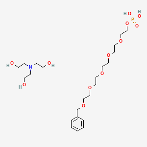 molecular formula C23H44NO12P B12734492 Einecs 309-003-4 CAS No. 99670-30-1