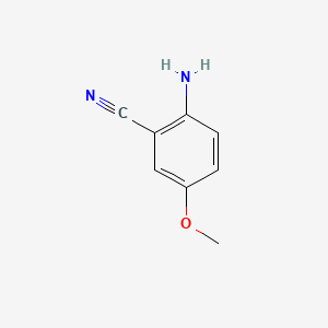 molecular formula C8H8N2O B1273454 2-Amino-5-methoxybenzonitrile CAS No. 23842-82-2