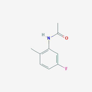 molecular formula C9H10FNO B1273465 2-Acetamido-4-fluorotoluene CAS No. 366-49-4