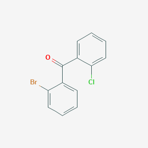 molecular formula C13H8BrClO B1273475 2-Bromo-2'-chlorobenzophenone CAS No. 525561-42-6
