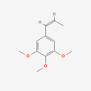 molecular formula C12H16O3 B12734794 (Z)-Isoelemicin CAS No. 5273-84-7