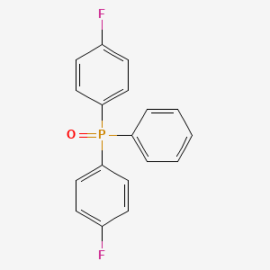 molecular formula C18H13F2OP B1273482 双(4-氟苯基)苯基膦氧化物 CAS No. 54300-32-2