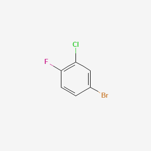 molecular formula C6H3BrClF B1273495 4-Bromo-2-chloro-1-fluorobenzene CAS No. 60811-21-4
