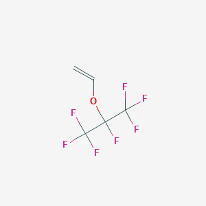 molecular formula C5H3F7O B12735028 Perfluoroisopropyl vinyl ether CAS No. 15567-19-8