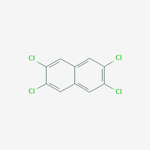 molecular formula C10H4Cl4 B127352 2,3,6,7-Tetrachloronaphthalene CAS No. 34588-40-4