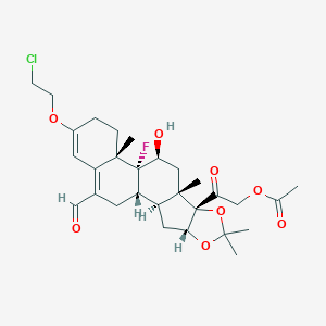 molecular formula C29H38ClFO8 B127354 Formocortal CAS No. 2825-60-7