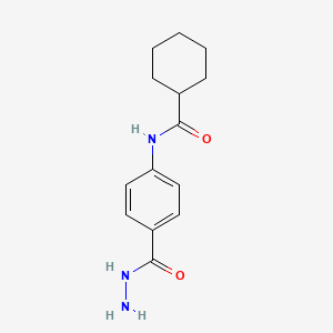 N-[4-(Hydrazinocarbonyl)phenyl]-cyclohexanecarboxamide