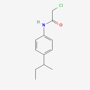 N-[4-(butan-2-yl)phenyl]-2-chloroacetamide