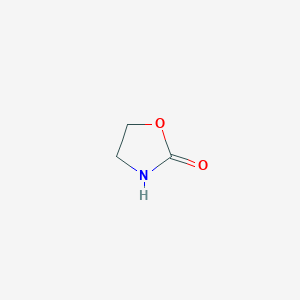 molecular formula C3H5NO2 B127357 2-噁唑烷酮 CAS No. 497-25-6