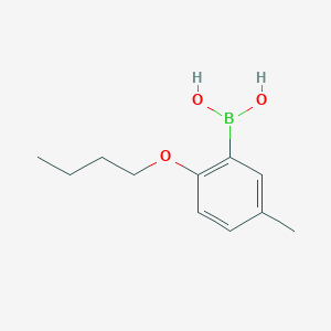 molecular formula C11H17BO3 B1273574 2-Butoxy-5-methylphenylboronic acid CAS No. 480438-72-0