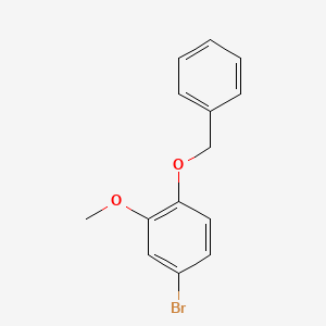 1-(Benzyloxy)-4-bromo-2-methoxybenzene
