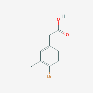 2-(4-Bromo-3-methylphenyl)acetic acid
