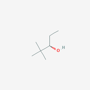 molecular formula C7H16O B12735850 (S)-1-Ethyl-2,2-dimethylpropanol CAS No. 38636-37-2