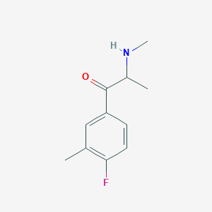 molecular formula C11H14FNO B12735868 3-Methylflephedrone CAS No. 1368943-21-8