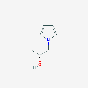 molecular formula C7H11NO B127359 (R)-1-(1H-Pyrrol-1-yl)propan-2-ol CAS No. 158151-20-3