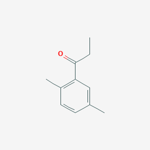 molecular formula C11H14O B1273593 1-(2,5-Dimethylphenyl)propan-1-one CAS No. 35031-52-8