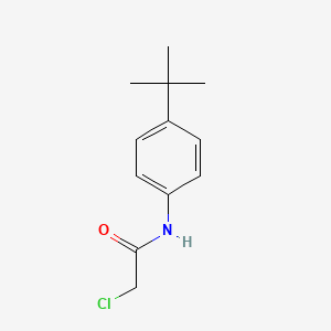 molecular formula C12H16ClNO B1273600 N-(4-tert-butylphenyl)-2-chloroacetamide CAS No. 20330-46-5
