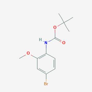 4-Bromo-2-methoxy-N-Boc-aniline