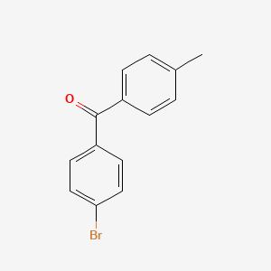 molecular formula C14H11BrO B1273618 4-Bromo-4'-methylbenzophenone CAS No. 76693-57-7