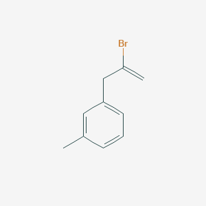 molecular formula C10H11B B1273619 2-Bromo-3-(3-methylphenyl)-1-propene CAS No. 731772-18-2