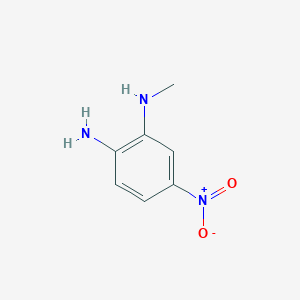 molecular formula C7H9N3O2 B127362 N2-Methyl-4-nitro-1,2-benzenediamine CAS No. 95576-84-4