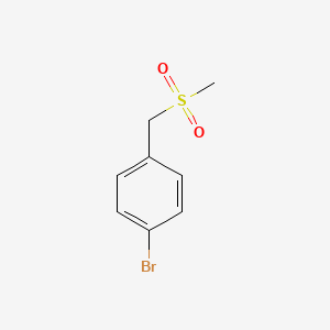 molecular formula C8H9BrO2S B1273642 4-Bromobenzylmethylsulfone CAS No. 213627-30-6