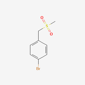 molecular formula C8H9BrO2S B1273642 1-溴-4-(甲磺基甲基)苯 CAS No. 213627-30-6