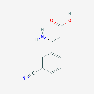 (R)-3-Amino-3-(3-cyanophenyl)propanoic acid