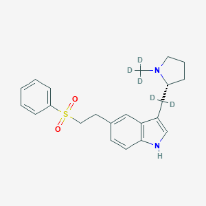 molecular formula C22H26N2O2S B127366 Eletriptan-d5 