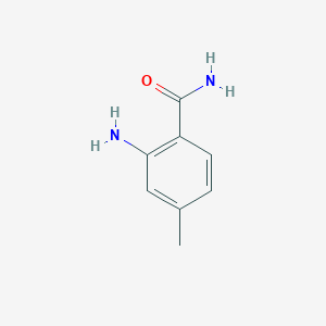 molecular formula C8H10N2O B1273664 2-Amino-4-methylbenzamide CAS No. 39549-79-6