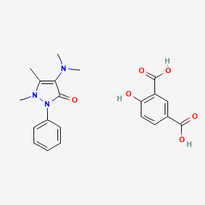 molecular formula C21H23N3O6 B12736668 Einecs 287-112-5 CAS No. 85409-43-4