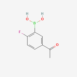 B1273695 5-Acetyl-2-fluorophenylboronic acid CAS No. 870777-29-0